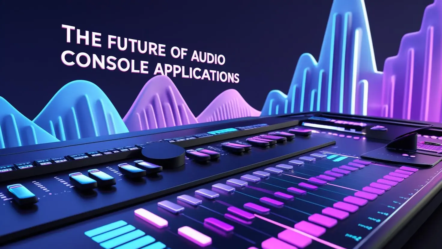 The Future of Audio Console Applications