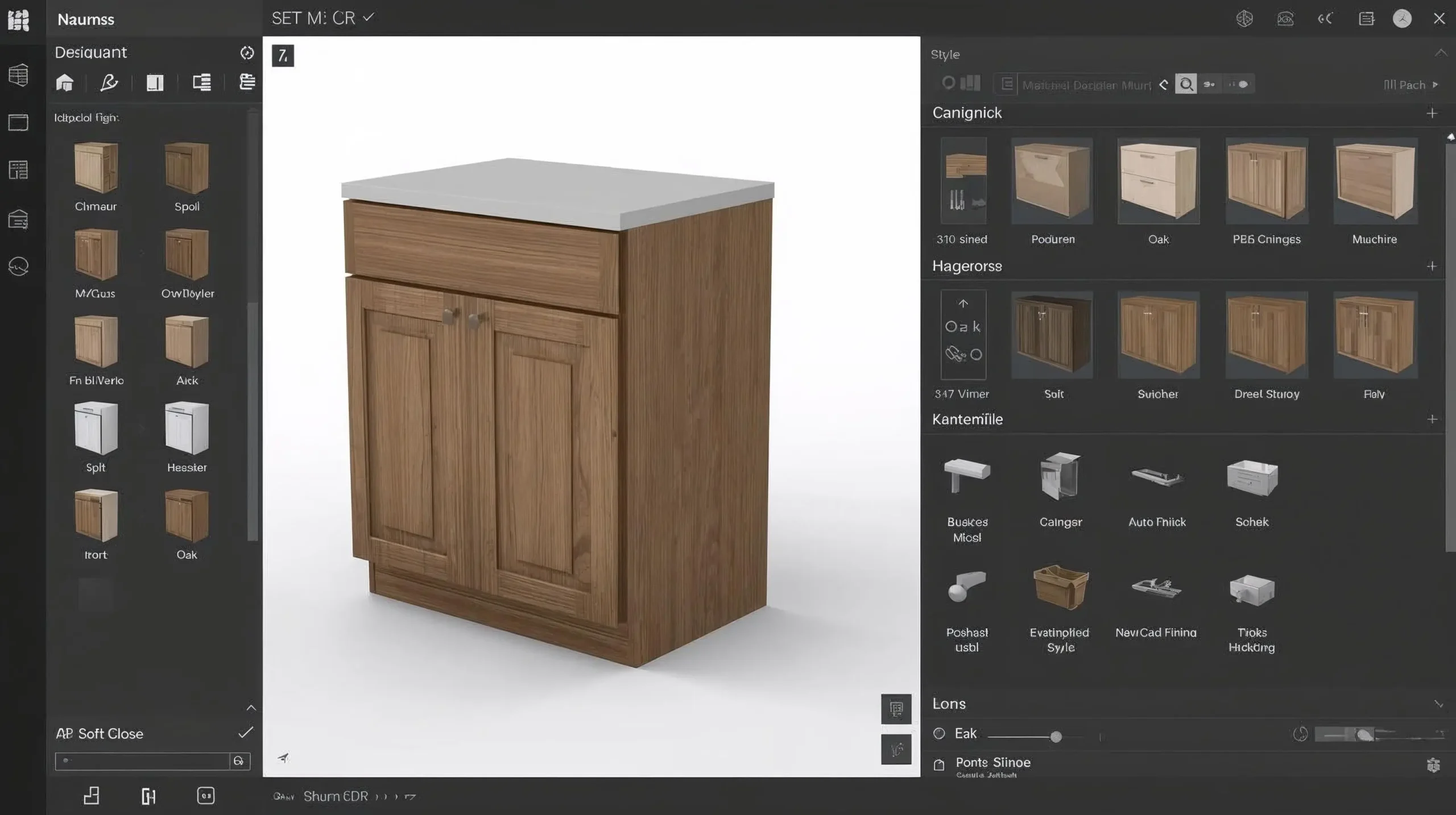 Using Cabinet Drawing Tools