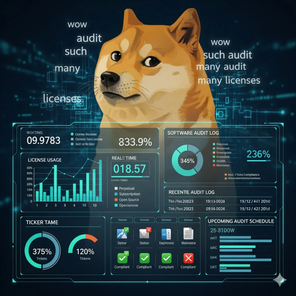 Core Features of a Doge Software Licenses Audit HUD